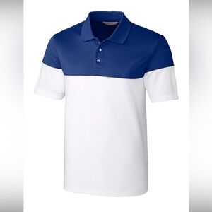 CBUK by Cutter & Buck Men’s Harrington Polo Golf Collared Shirt Men’s Size Large